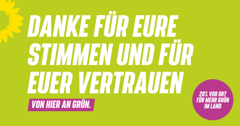 20% vor Ort für mehr Grün im Land